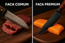 Facas do Chef – Kit Profissional Inox 6 em 1